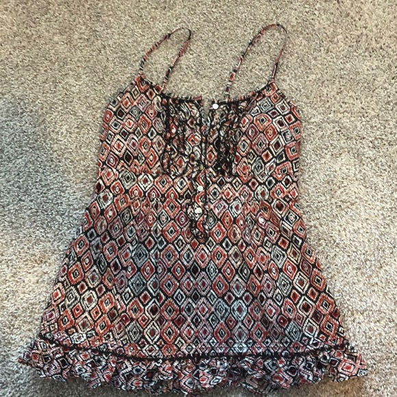 Apt. 9 Tops - 🌺 Apt 9 Women’s Size M Tank Top Red/Black/White